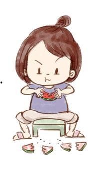 坐着吃瓜就行图片,瓜中窥见人生百态  第2张